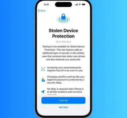 佛山苹果授权维修店分享被盗设备保护功能开启方法 