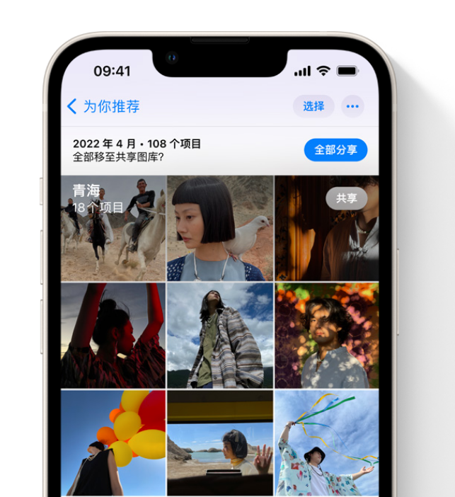 佛山苹果维修网点分享在 iPhone 上使用共享图库 