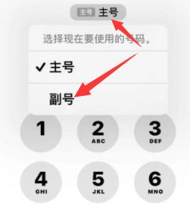 佛山苹果14维修店分享iPhone 14 Pro Max使用副卡打电话的方法 