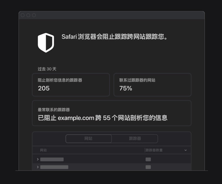 佛山苹果手机维修分享如何在 Safari 浏览器中查看和打开隐私报告 