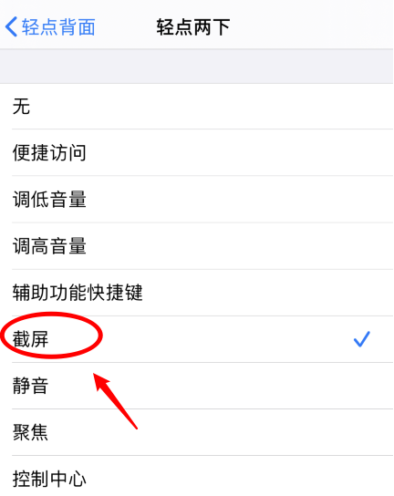 佛山苹果手机维修分享iPhone12如何启用双击截屏 